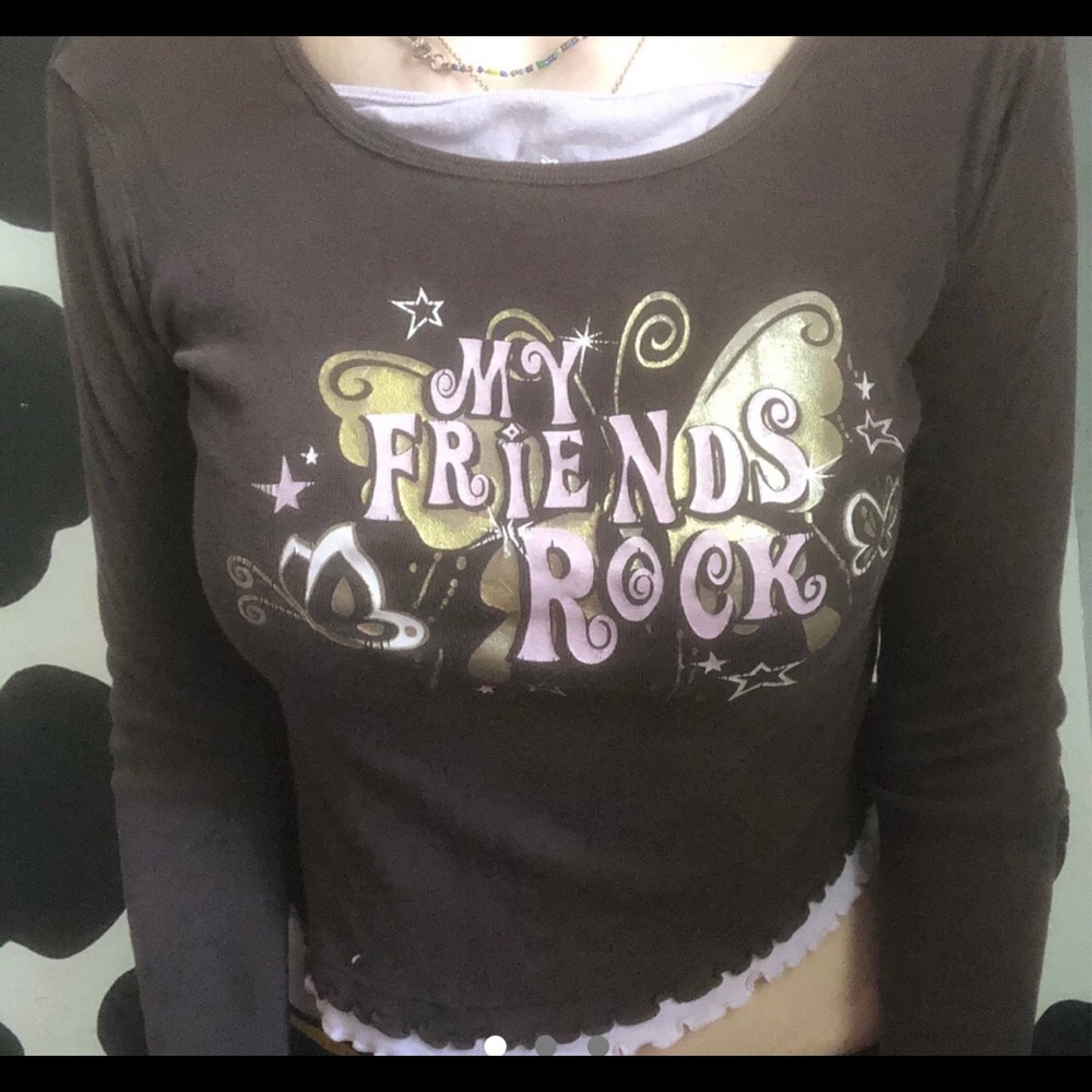 “my friends rock” tee shirt